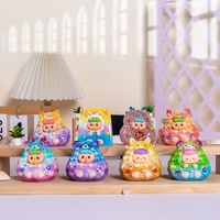 Figurine d'action en résine personnalisée sur le thème du carnaval des elfes de dessin animé, boîte mystère, poupée mignonne créative, décoration de chambre, cadeau d'anniversaire