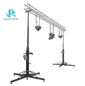 Sgaierホットセールリフト照明タワーハンギングスピーカータワー展示スタンドハンドクランクスタンドトラス屋外パフォーマンス用 - Product Image 4