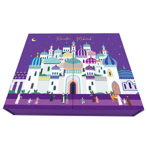 Luxury 2025 <strong>30</strong>-Day Ramadan Decorations Handmade Advent Calendar UV Coating Glossy/Matt Lamination Embossing <strong>Custom</strong> Recyclable - Product Image 5