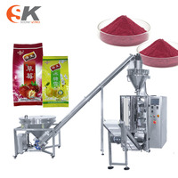Machine de remplissage automatique de poudre pour sachets de farine, de piment, de lait en poudre et de granulés