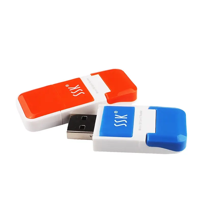 High Speed T-FLASH USB 2.0 Card Reader Portable Mini Micro USB Memory Card Reader for Computer Laptop Card Reader