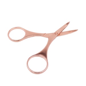 <span class=keywords><strong>Ciseaux</strong></span> en acier inoxydable <span class=keywords><strong>or</strong></span> rose pour couper les sourcils Mini <span class=keywords><strong>ciseaux</strong></span> de beauté pour cils - Product Image 1