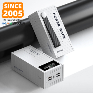 Banque d'alimentation ultra-mince à charge rapide 20W, haute capacité (10000mAh, 20000mAh, 30000mAh, <span class=keywords><strong>50000mAh</strong></span>) en Li-polymère, fournie directement par l'usine chinoise - Product Image 1