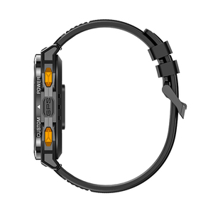 DSM11 Black X5 <b>GPS</b> <b>Smartwatch</b> SOS Function Multi band GNSS Positioning System Compass Altimeter 5ATM Water Men Smartwatches - Product Image 5