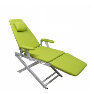 <span class=keywords><strong>Unit</strong></span>à Mobile pieghevole portatile sedia dentale con luce LED sputacchetta e vassoio - Product Image 5