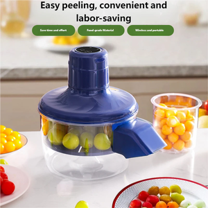 Pelador <span class=keywords><strong>de</strong></span> Frutas Eléctrico para Cocina 2026, Pelador Automático <span class=keywords><strong>de</strong></span> Ajo, Máquina para Pelar Uvas y Ciruelas - Product Image 2