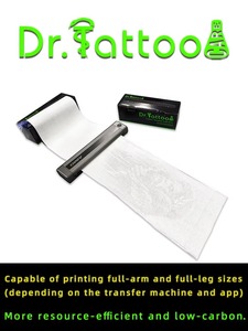 Tattoo Transfer <b>Paper</b> Roll 30m 210mm <b>A4</b> Width 3 Layer Thermal Stencil <b>Printer</b> Copier <b>Paper</b> - Product Image 5