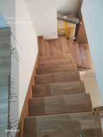Marches d'escalier en bois de chêne de qualité supérieure, marches en bois flottantes