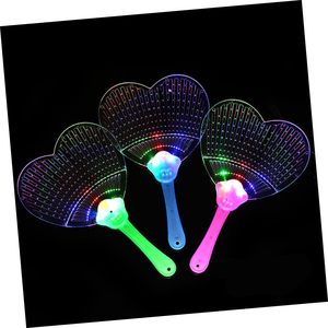 Ventilateur souple lumineux LED multicolore personnalisé style ROMANCE pour fêtes et festivals de musique – Stock usine - Product Image 4