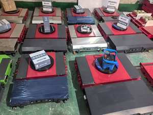 Alat Pemindah Barang Dolly Moving Dollies Roller Skates 10t 20t 30t 40t <span class=keywords><strong>Heavy</strong></span> <span class=keywords><strong>Duty</strong></span> Load Moving Skates Machinery Skates dengan Roda Baja Paduan - Product Image 6