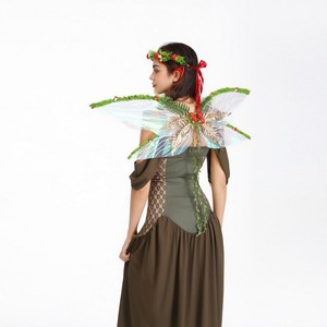 Serre-tête de mariée populaire européen et américain, accessoires de cheveux de mariage, couronne de fleurs artificielles, vente chaude - Product Image 3