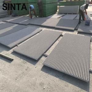Passerella e la piattaforma utilizzato In Fibra di vetro FRP griglia GRP Griglia Pavimenti In - Product Image 1