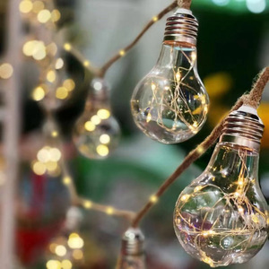 Waterproof Solar <b>Rope</b> String <b>Lights</b> Globe Copper Wire <b>Lights</b> Outdoor Patio Christmas Holiday Decorative Atmosphere <b>Light</b> - Product Image 3
