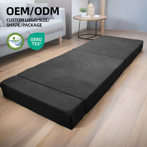 Colchón Plegable de 6 Pulgadas <span class=keywords><strong>para</strong></span> RV - <span class=keywords><strong>Forro</strong></span> Impermeable y Cubierta de Pana, Colchoneta Portátil de Espuma Viscoelástica <span class=keywords><strong>para</strong></span> Cama de Camioneta - Product Image 4