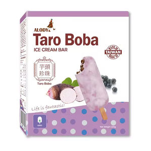 ไอศกรีม taro Boba แช่แข็งฮาลาล4ชิ้นกล่องขนมพรีเมี่ยม - Product Image 4