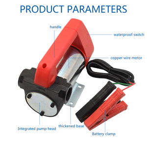 Vehicle Battery Motor Low Oil Pump 12V/24V <b>Gasoline</b>/Diesel Transfer 50L/min 300W - Product Image 3