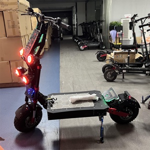 Scooter Eléctrico de Doble Motor de 10000W/15000W, Batería Extraíble de 72V65Ah, Alcance de 170 km, Aluminio HCBK X7 - Product Image 3