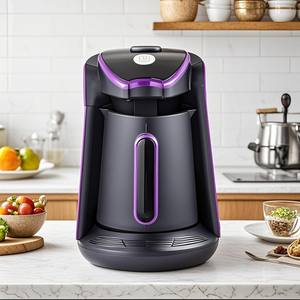 กาต้มน้ำไฟฟ้าสแตนเลสจีน 350 มล. แบบพกพาสำหรับชงชาและ<span class=keywords><strong>กาแฟ</strong></span>ในรถยนต์ สไตล์กรีก-ตุรกี - Product Image 4