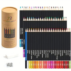 Set di 72 Matite Colorate a Base d'Olio Bview Art, Kit per Disegno e Colorazione per Artisti, Studenti e <span class=keywords><strong>Adulti</strong></span> - Product Image 1