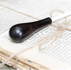 Ebonyハンドルコンサートバトン/導体音楽バトン/ステージパフォーマンスプロバトン - Product Image 5