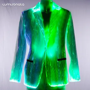 最新的热 led灯幻想服装为时尚男装