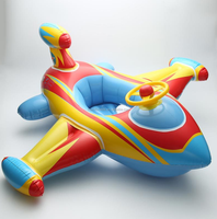 Maßgefertigtes Raumschiff Kinder Aufblasbares Wasserfahrzeug Schwimmring für Kinder Flugzeug-Schwimmsitz Pool-Sportspaß