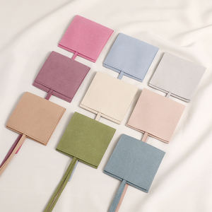 Guardidea - Bolsas de Microfibra Reutilizables con Logotipo Personalizado para Joyería, Bolsitas para Collares, Pendientes, Pulseras, Bolsas de Regalo con Tiras - Product Image 2