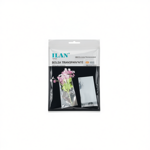 Borsa trasparente 8x15 cm sigillabile, 50 pezzi per la conservazione - Product Image 1