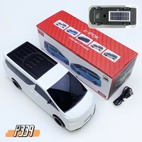Speaker Nirkabel Tenaga Surya P339 Portabel Karaoke Outdoor Radio FM Kartu TF Model Mobil Speaker Portabel Hifi Subwoofer Mini Speaker