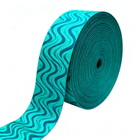 Sangle en tissu écologique 100 % polyester imprimé chevrons 25 mm à pois et dégradé zèbre pour sacs, chaussures et projets DIY – Vente en gros