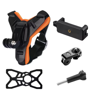 Accessoires <span class=keywords><strong>pour</strong></span> mini-caméras d'action HONGDAK : Adaptateur de fixation <span class=keywords><strong>pour</strong></span> <span class=keywords><strong>casque</strong></span> de <span class=keywords><strong>moto</strong></span>, support de caméra <span class=keywords><strong>pour</strong></span> mentonnière compatible <span class=keywords><strong>Go</strong></span> <span class=keywords><strong>Pro</strong></span> - Product Image 1