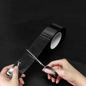Vinilo Adhesivo Impermeable de Fibra de Carbono 5D, Cinta Adhesiva de Fibra de Carbono Negra Apta para Autos y Motocicletas - Product Image 4