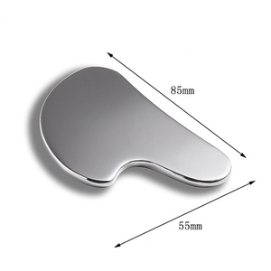 Custom Brand Medical Grade AISI 304 Facial GuaSha Scraping Therapy Plate Tool Gua Sha Scraper - Product Image 2