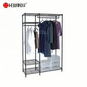 Heavy Duty In Metallo Abbigliamento Indumento Display Rack Armadio Negozio Stand