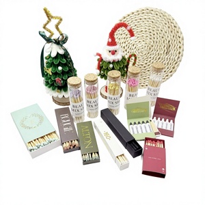 Candela Aromaterapica INS con Fiammiferi Lunghi 10cm in Bottiglia di Vetro Vintage Creativa - Product Image 6