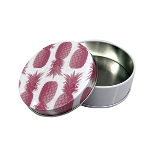 ゴールド食品グレード6.5X2インチ缶クッキー & ケーキチョコレート & 砂糖保管用 - Product Image 6