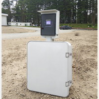 IP67 niveau de protection extérieur GRP Cabinet 300x250x140mm FRP boîtier de distribution de contrôle pour une utilisation en extérieur