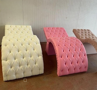 2023 Offre Spéciale Salon beauté lit cils en cuir PU Table de Massage électrique pour le visage Spa cils lit à vendre