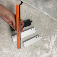 Pochette transparente en PVC avec bouton-pression pour étiquettes de vêtements, étiquettes de rechange, boutons de rechange, emballage personnalisé avec logo