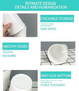 Vasos Reutilizables de Plástico de 16 oz con Logotipo Personalizado, Vasos de Colores para Estadios y Fiestas, Aptos para Lavavajillas y Microondas, para Beber Agua - Product Image 4