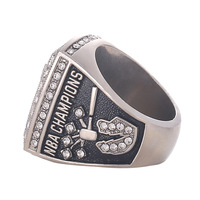 Anillo de Campeonato de Baloncesto 2014 de los San Antonio Spurs, Anillo de Hombre, Joyería de Plata, Aleación Deportiva, Joyería Fina para Hombre