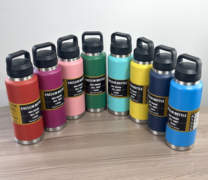 Xách tay 18oz leakproof 26oz 36oz chai chân không cách nhiệt chai nước bằng thép không gỉ với Chug Nắp Flask thermoses cup Tumbler - Product Image 6