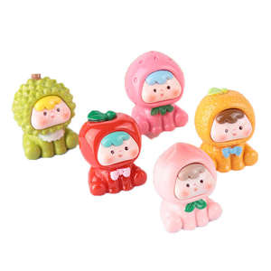 <span class=keywords><strong>Serie</strong></span> Multi-Frutta per Bambini, Nuovi Accessori Decorativi 3D Colorati Fatti a Mano, Giocattoli Paesaggistici per Bambini - Product Image 3