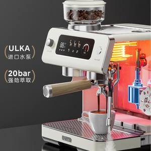 เครื่องชงกาแฟกึ่งอัตโนมัติ Midea รุ่นอิตาลี ถังน้ำ 1.8 ลิตร พร้อมเครื่องบดในตัวและเครื่องทำฟองนม สำหรับใช้ในบ้าน - Product Image 2