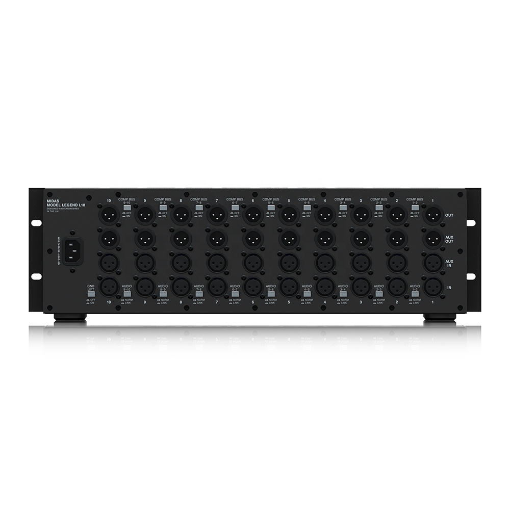 Midas Legend L10 - 10-Slot Rack Frame for 500 Series Modules