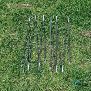 <b>Tent</b> <b>pole</b>, <b>tent</b> support <b>pole</b> accessories, outdoor single camouflage 2 pairs 3-4 people support <b>pole</b>, aluminum alloy individual s - Product Image 4
