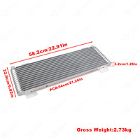 Refroidisseur d'huile de transmission robuste à basse pression avec radiateur de performance avec matériel de montage 40,000 accessoires de voiture GVW