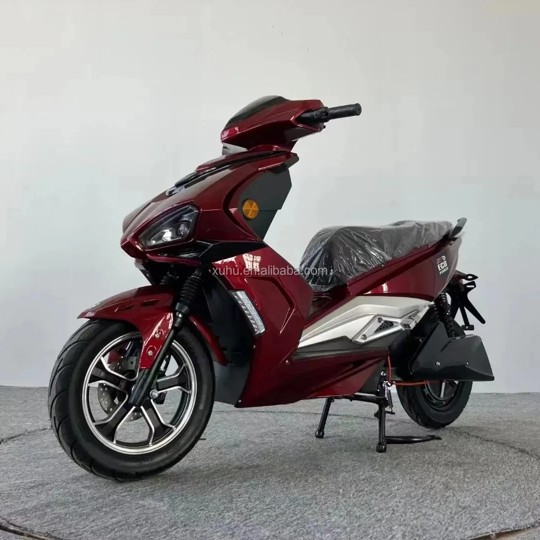 Vender bien motocicleta eléctrica ciclomotor venta al por mayor motocicleta eléctrica con pedales de alta velocidad 500W- 3000W motor motocicleta eléctrica