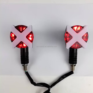 WANOU Motorcycle Lighting Systems Waterproof Indicator Flasher Lamp <strong>LED</strong> Turn Signal Blinker - Product Image 3