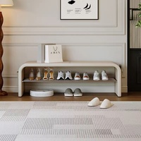 Style italien léger luxe entrée chaussure à langer tabouret haut de gamme maison sensation chambre lit bout tabouret salon canapé banc